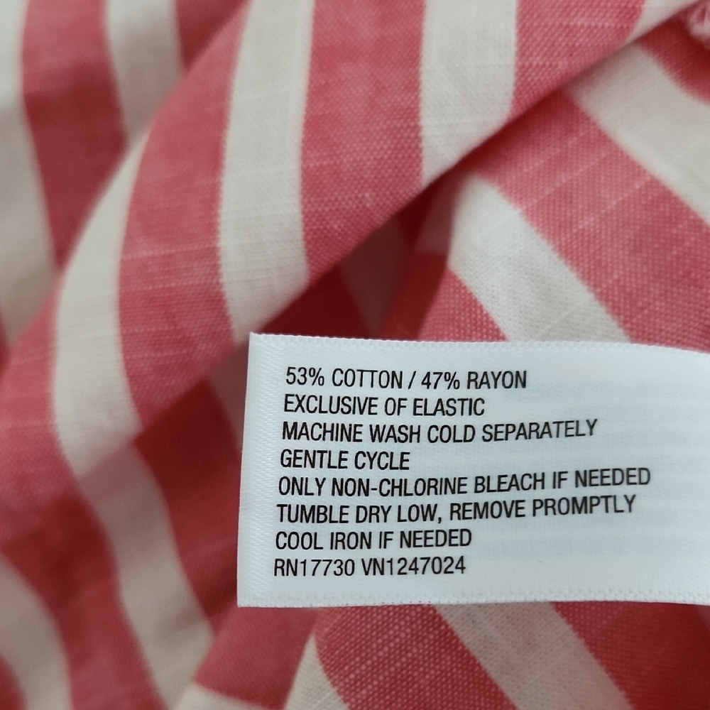 NWT Universal Thread Pink and White Striped Maxi Dress - Picture 4 of 4